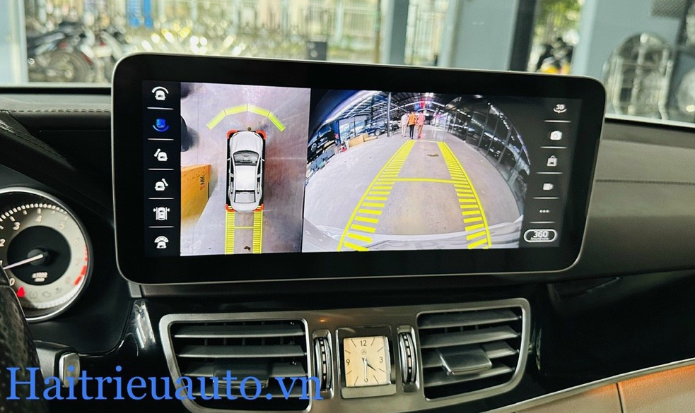 Màn hình android Omas 360 xe Mercedes 4 Image
