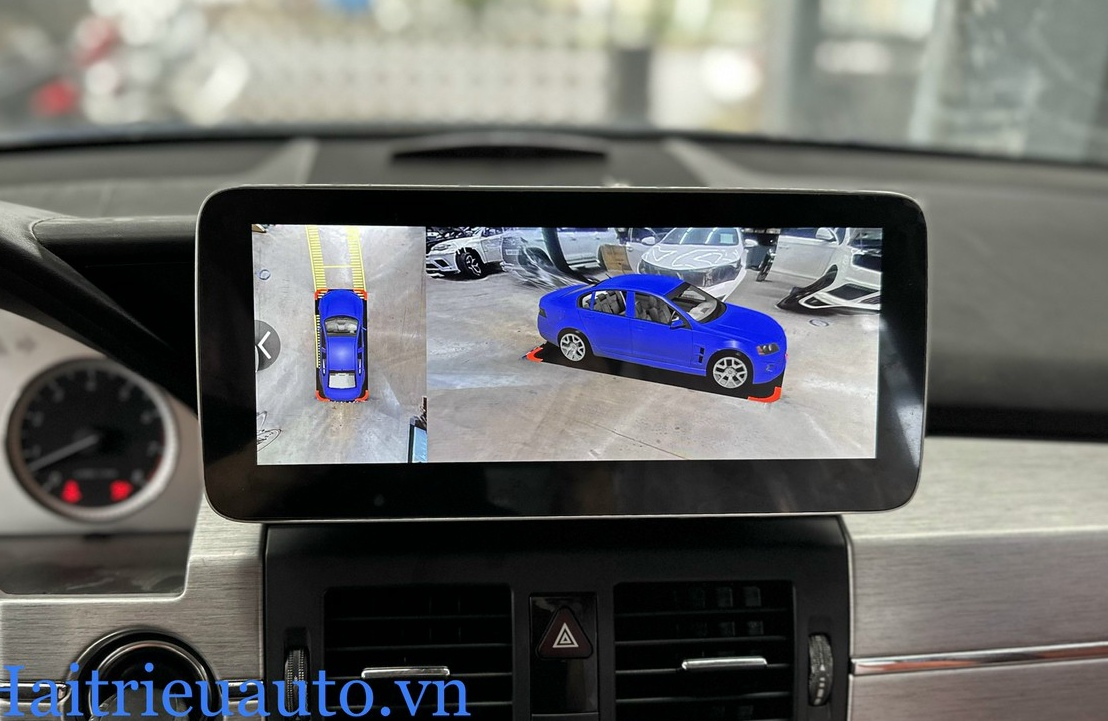 Màn hình android Omas 360 xe Mercedes 6 Image