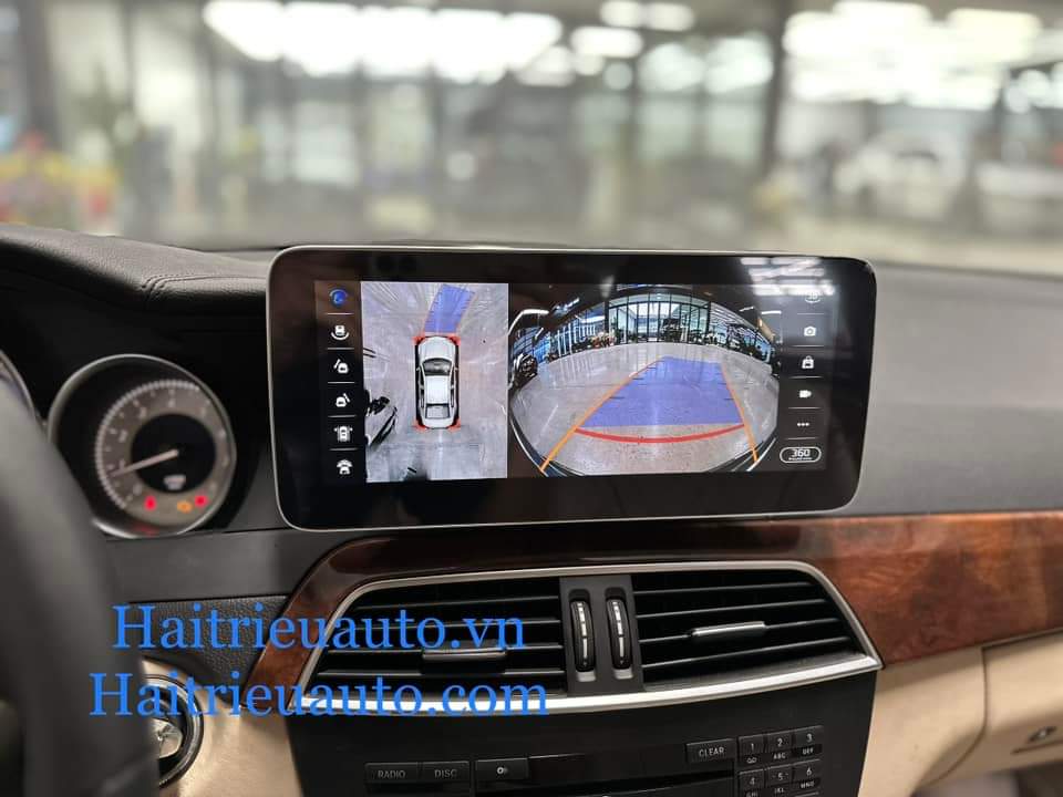 Màn hình android Omas 360 xe Mercedes 8 Image