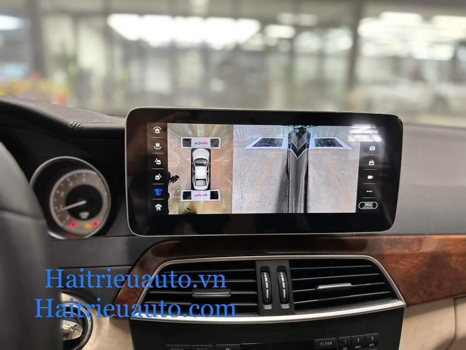 Màn hình android Omas 360 xe Mercedes 9 Image