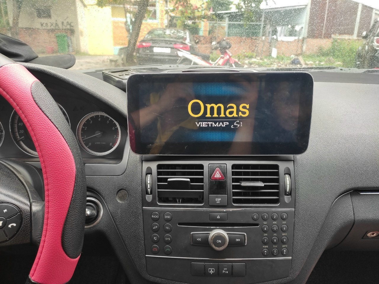 Màn hình android Omas Pro 360 xe Mercedes C 2010 2 Image