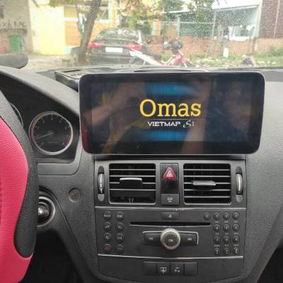 Màn hình android Omas Pro 360 xe Mercedes C