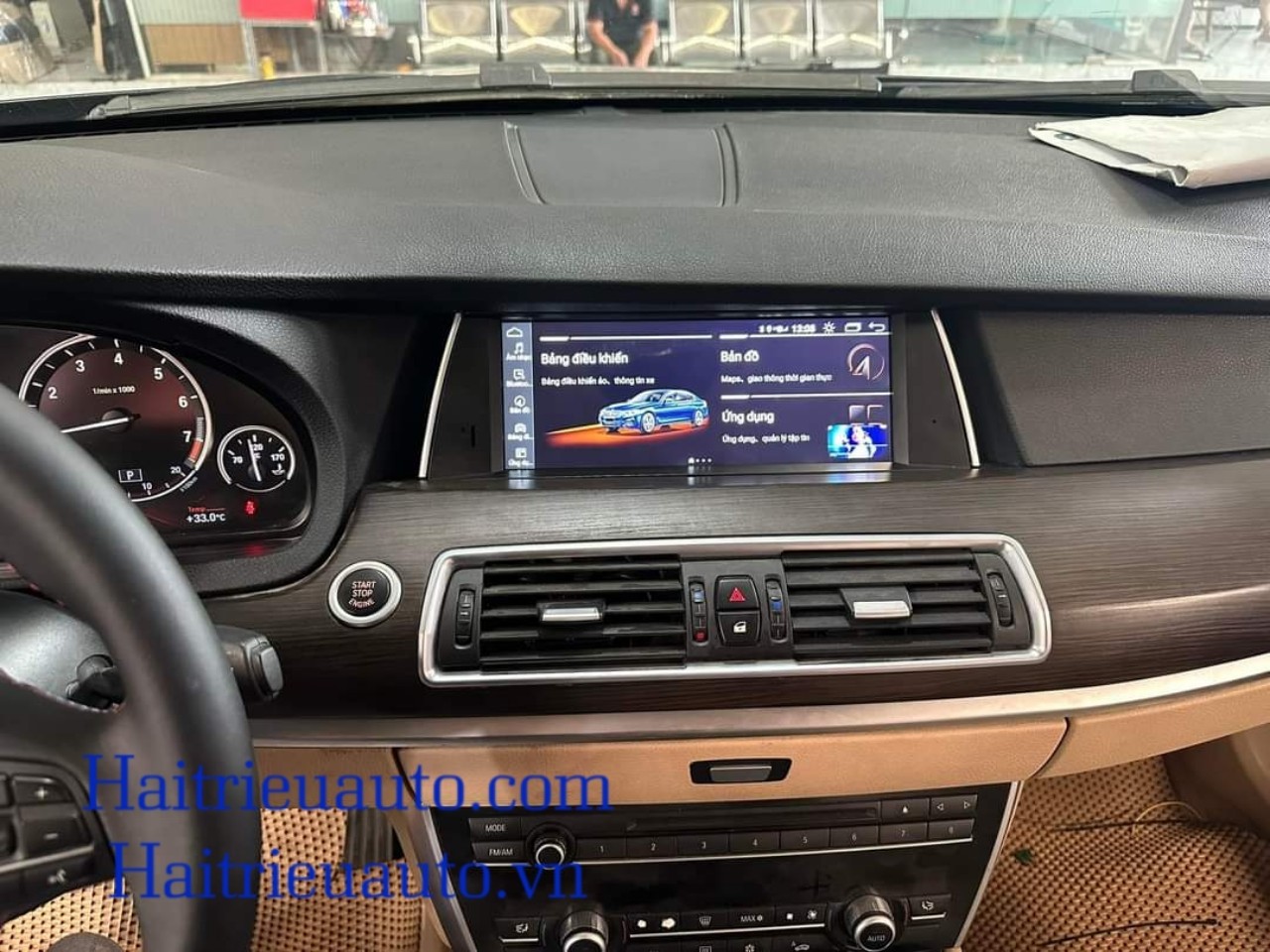 Màn hình android Omas 360 xe BMW F10 GT 4 Image