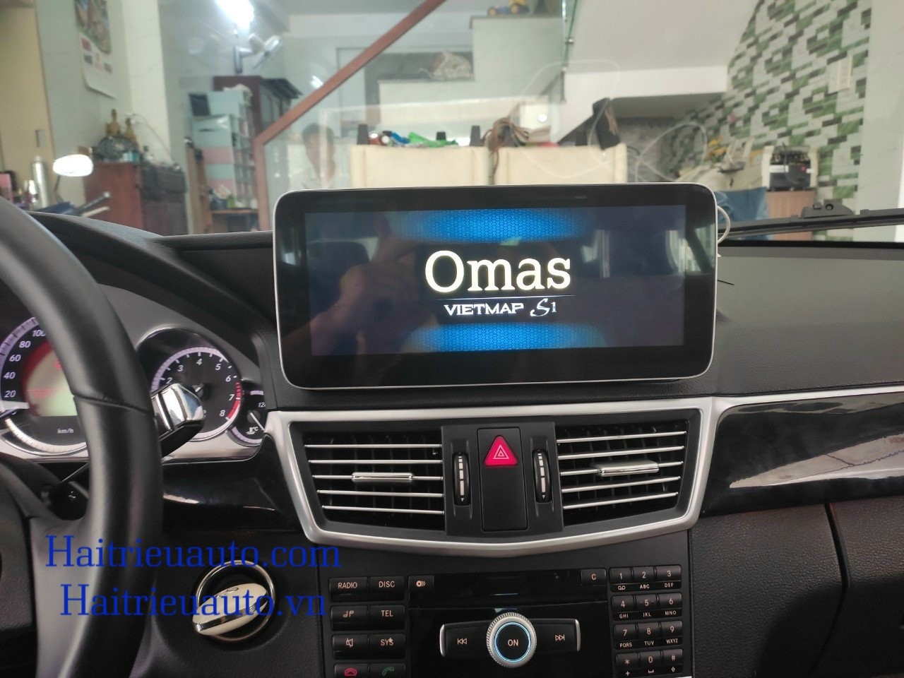 Màn hình android Omas 360 xe Mercedes C 2013 2 Image