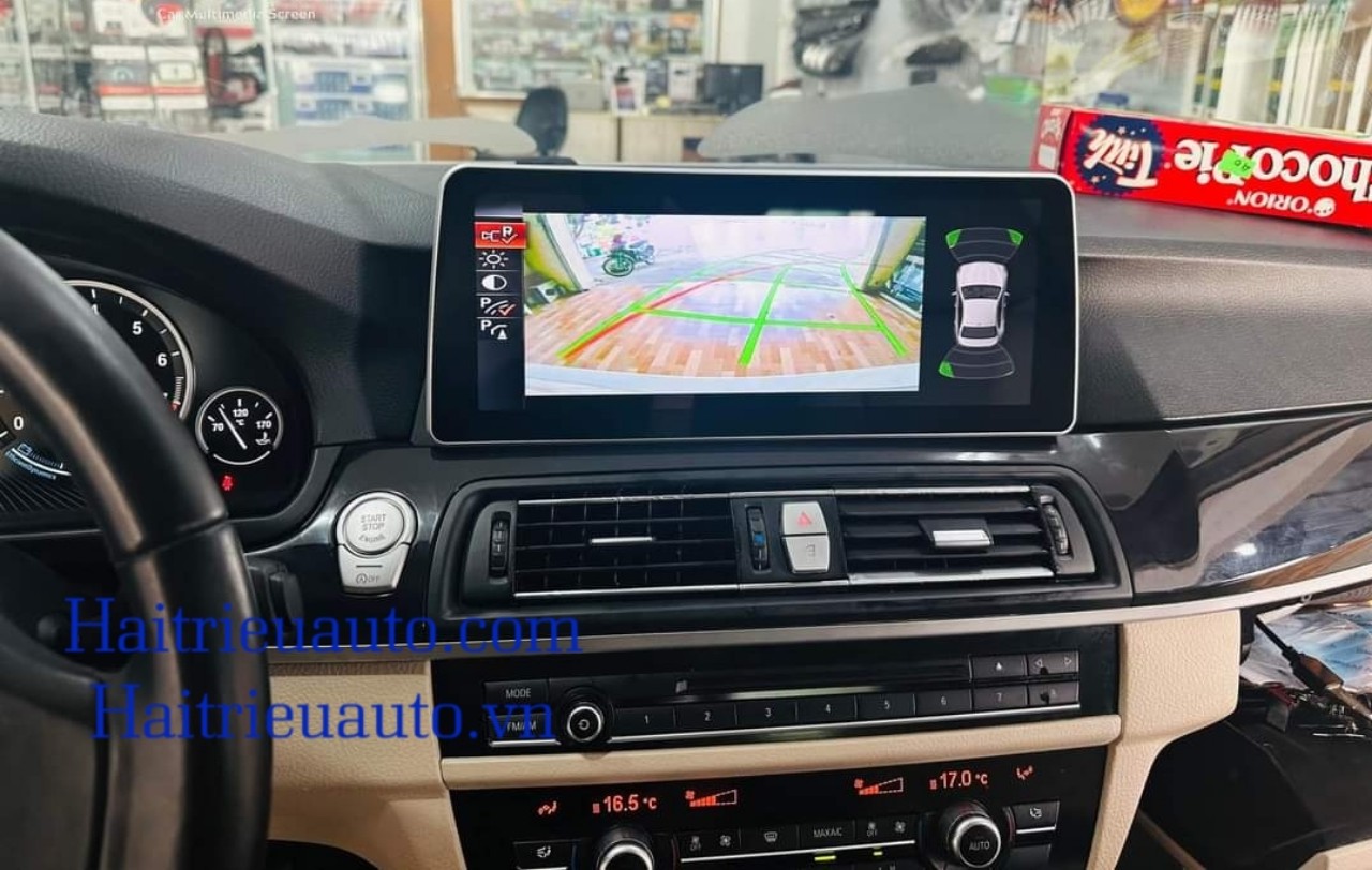 Màn hình android Omas 12in xe BMW 520 GT 5 Image