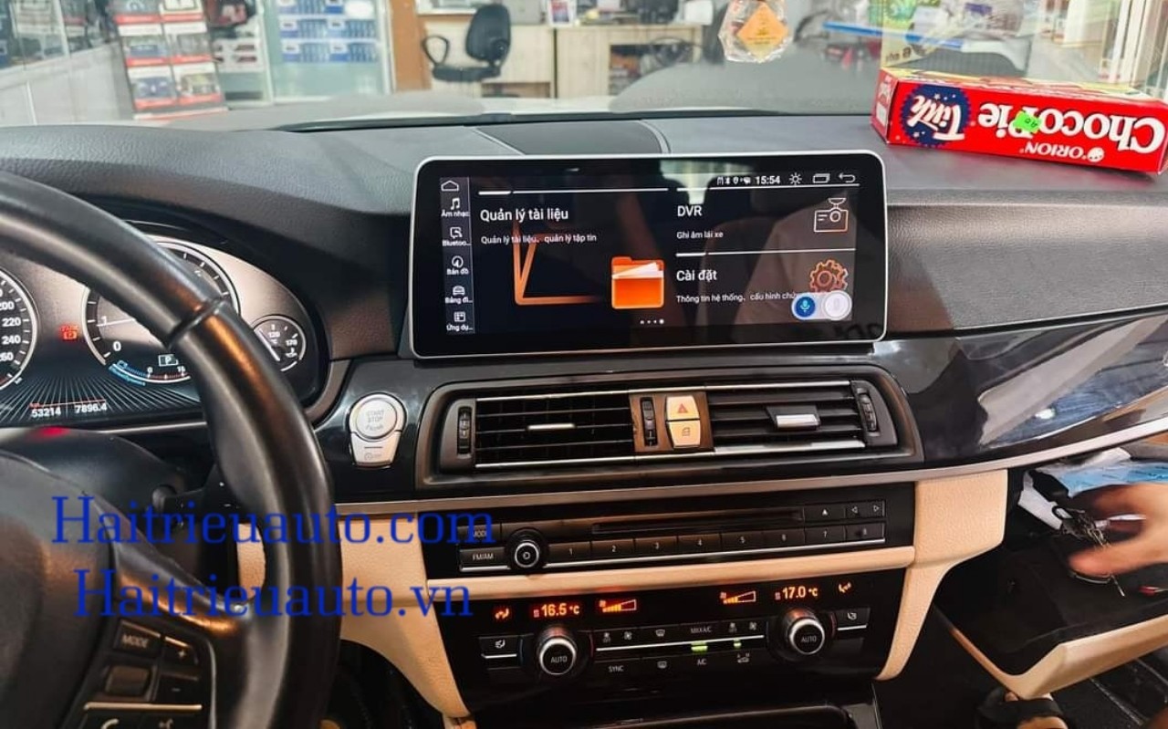 Màn hình android Omas 12in xe BMW 520 GT 9 Image