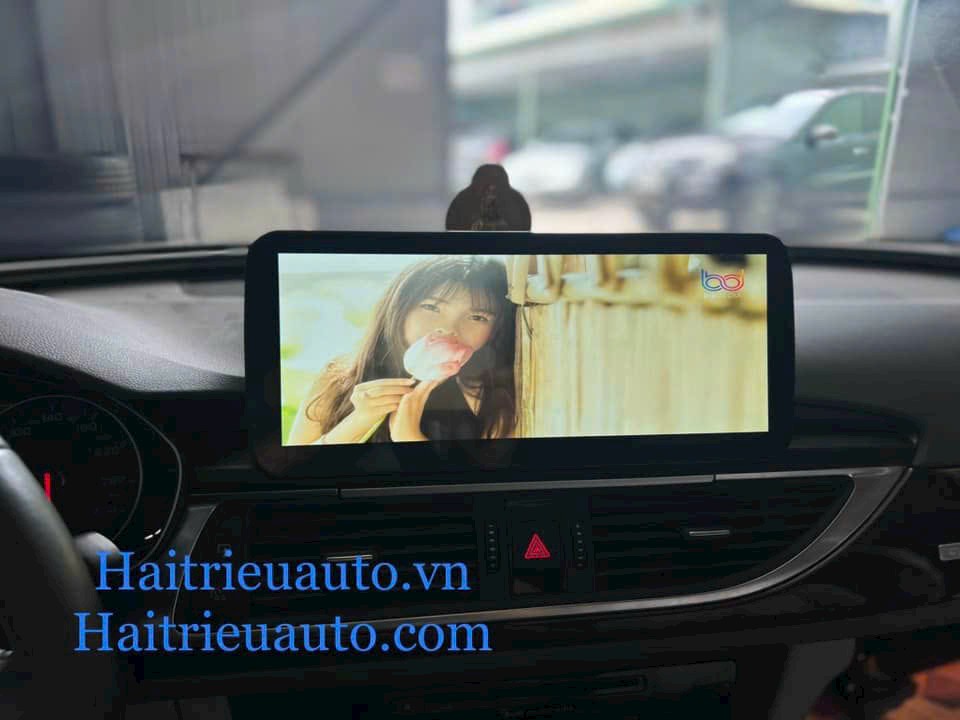 Màn hình android cho xe Audi A6 2015 6 Image