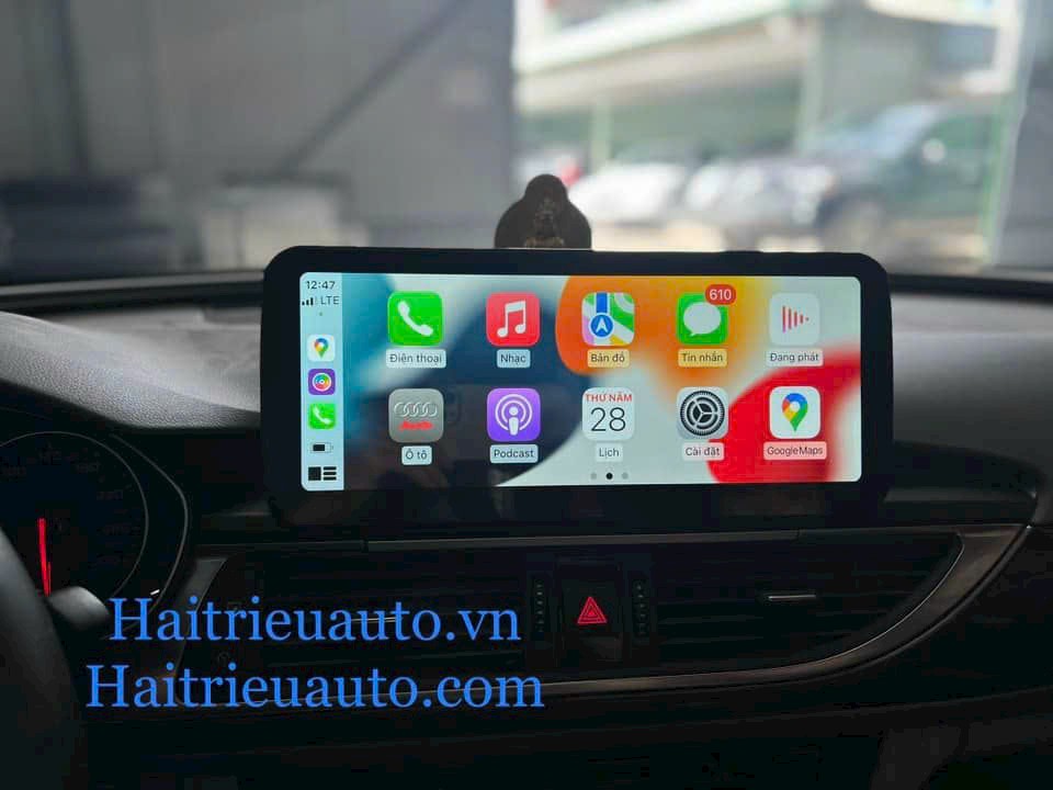 Màn hình android cho xe Audi A7 6 Image