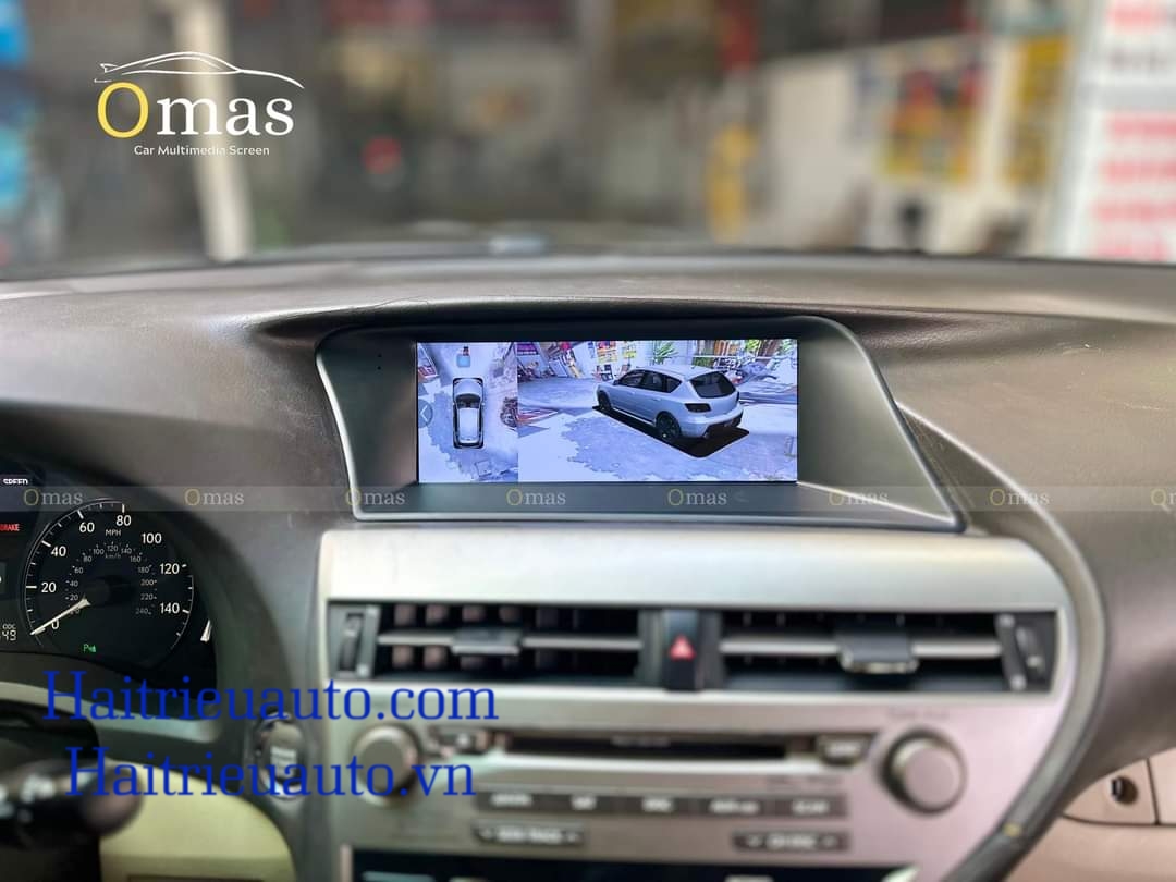 Màn hình âdroid Omas 360 xe Lexus RX350 2010 5 Image