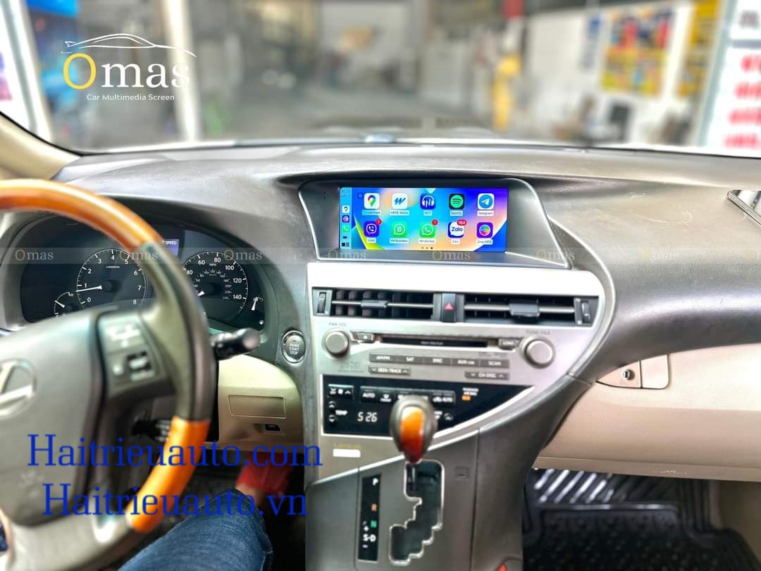 Màn hình âdroid Omas 360 xe Lexus RX350 2010 6 Image