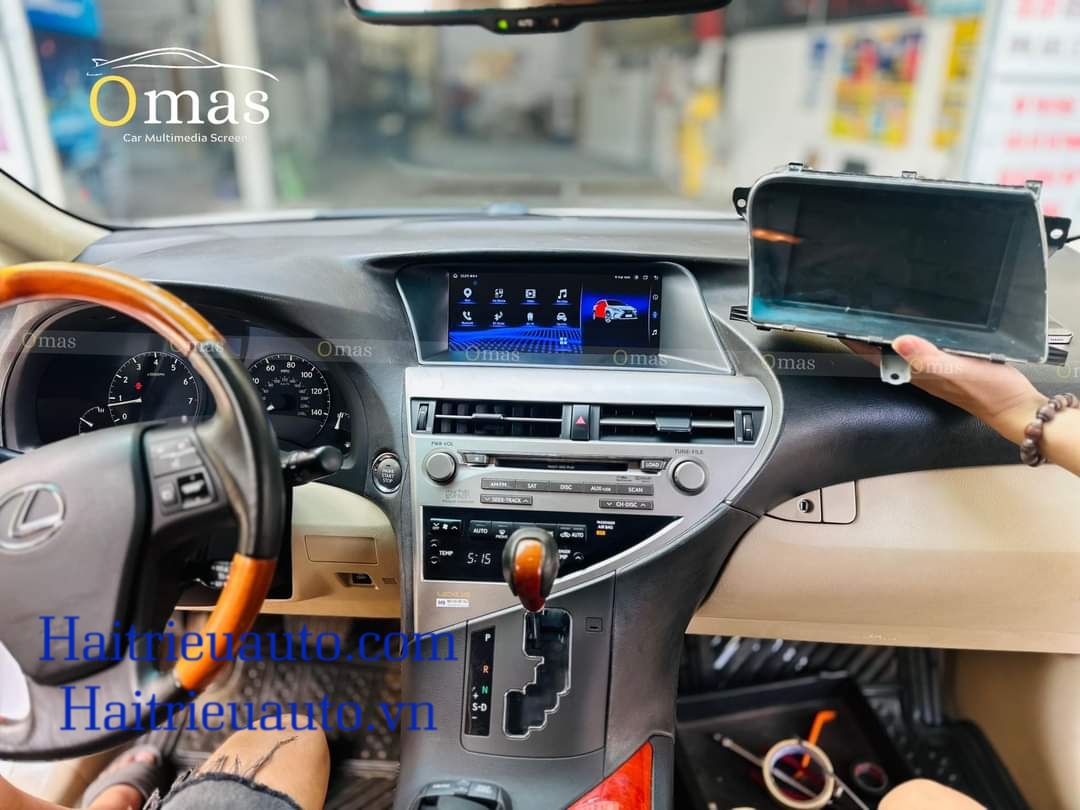 Màn hình android Omas xe Lexus RX 350 2010 4 Image