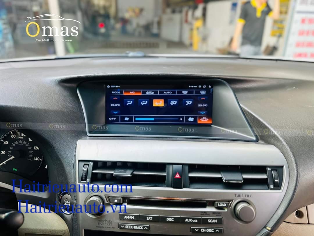 Màn hình âdroid Omas 360 xe Lexus RX350 2010 8 Image
