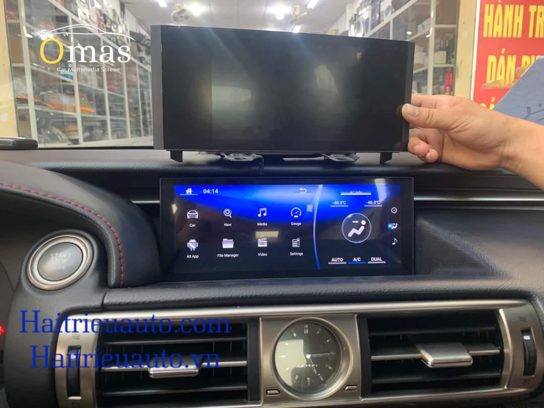 Màn hình android Omas xe Lexus IS 2015-2019 2 Image