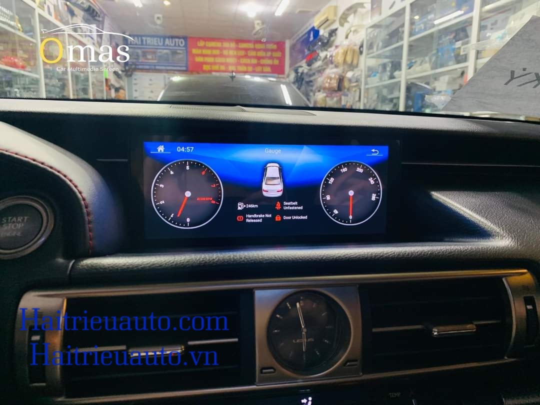 Màn hình android Omas xe Lexus IS 2015-2019 4 Image