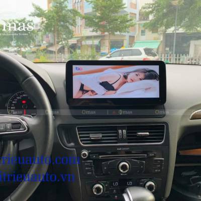 Màn hình android Omas xe Audi A4 2018