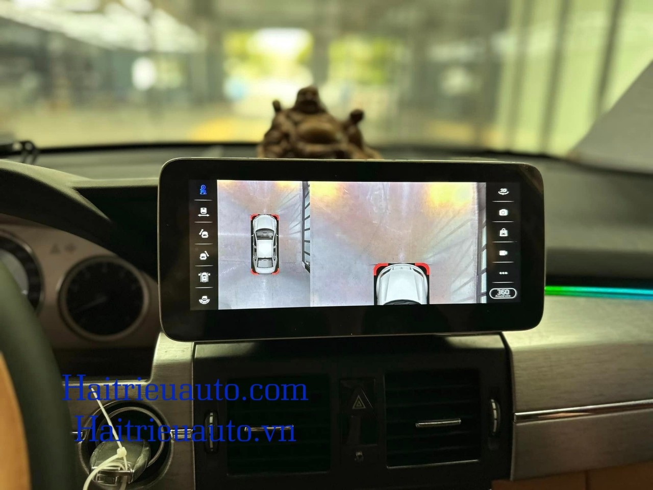 Màn hình android Omas 360 xe Mercedes GLK 2008-2011 2 Image
