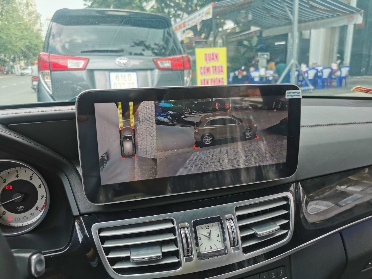 Màn hình android Omas 360 xe Mercedes E 2011-2015 8 Image