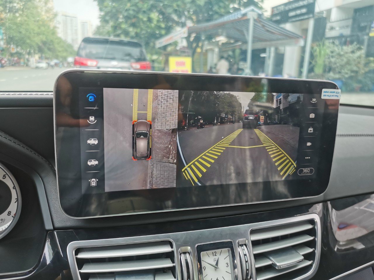 Màn hình android Omas 360 xe Mercedes E 2011-2015 9 Image