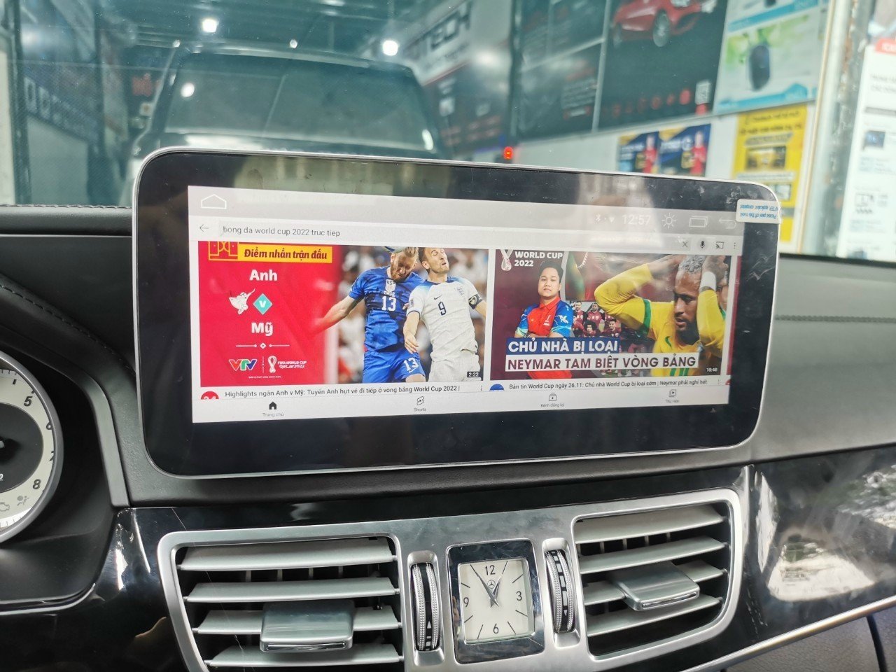 Màn hình android Omas 360 xe Mercedes E 2011-2015 10 Image