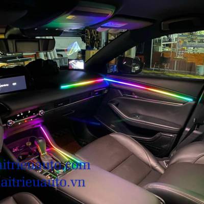Led nội thất xe hyundai Tucson 2023