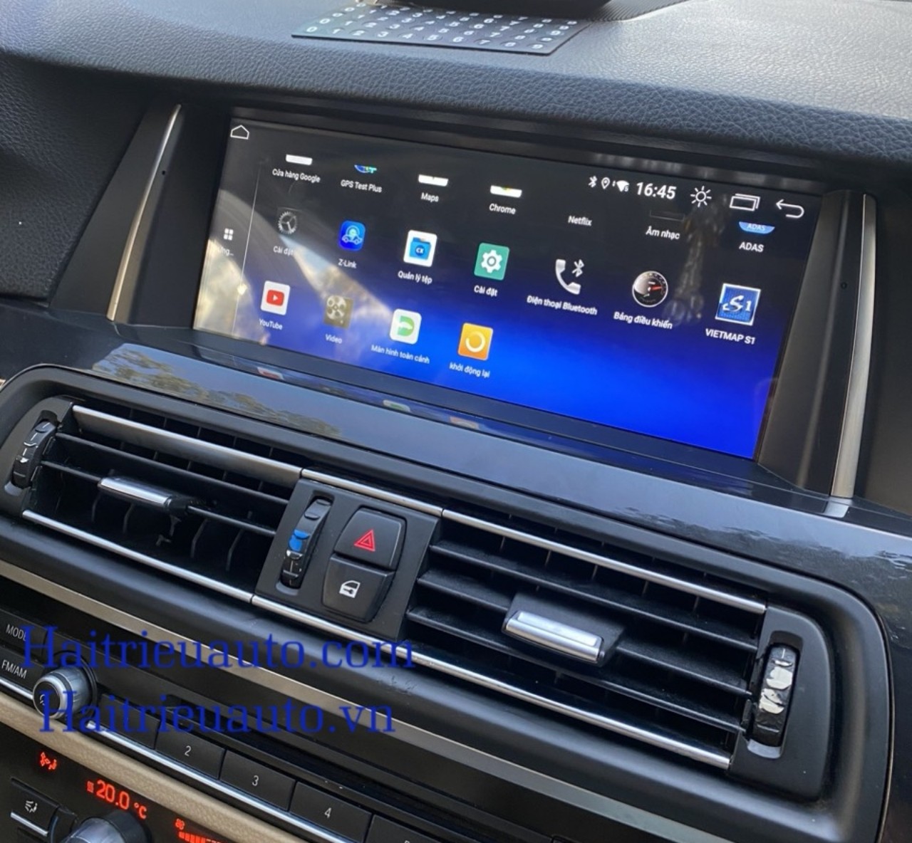 Màn hình android Omas 360 xe BMW F10 9 Image