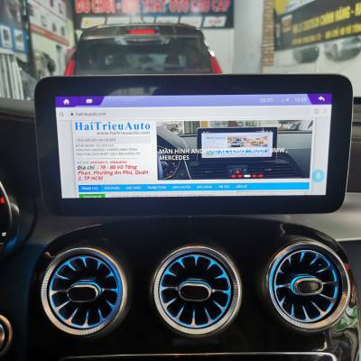 Màn hình android Omas 360 xe Mercedes GLC 2016-2019