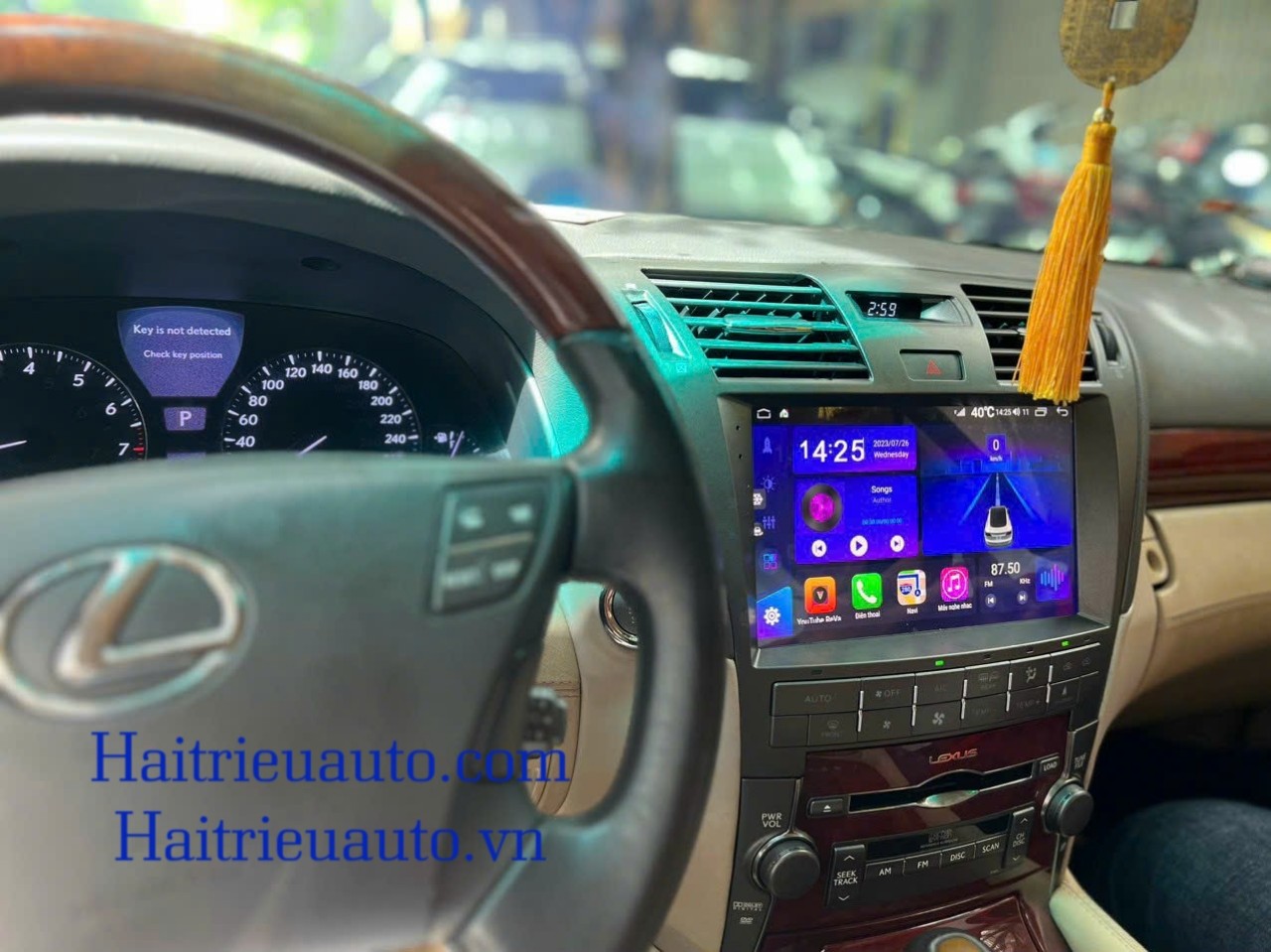 Màn hình android xe Lexus LS 2008-2014 3 Image