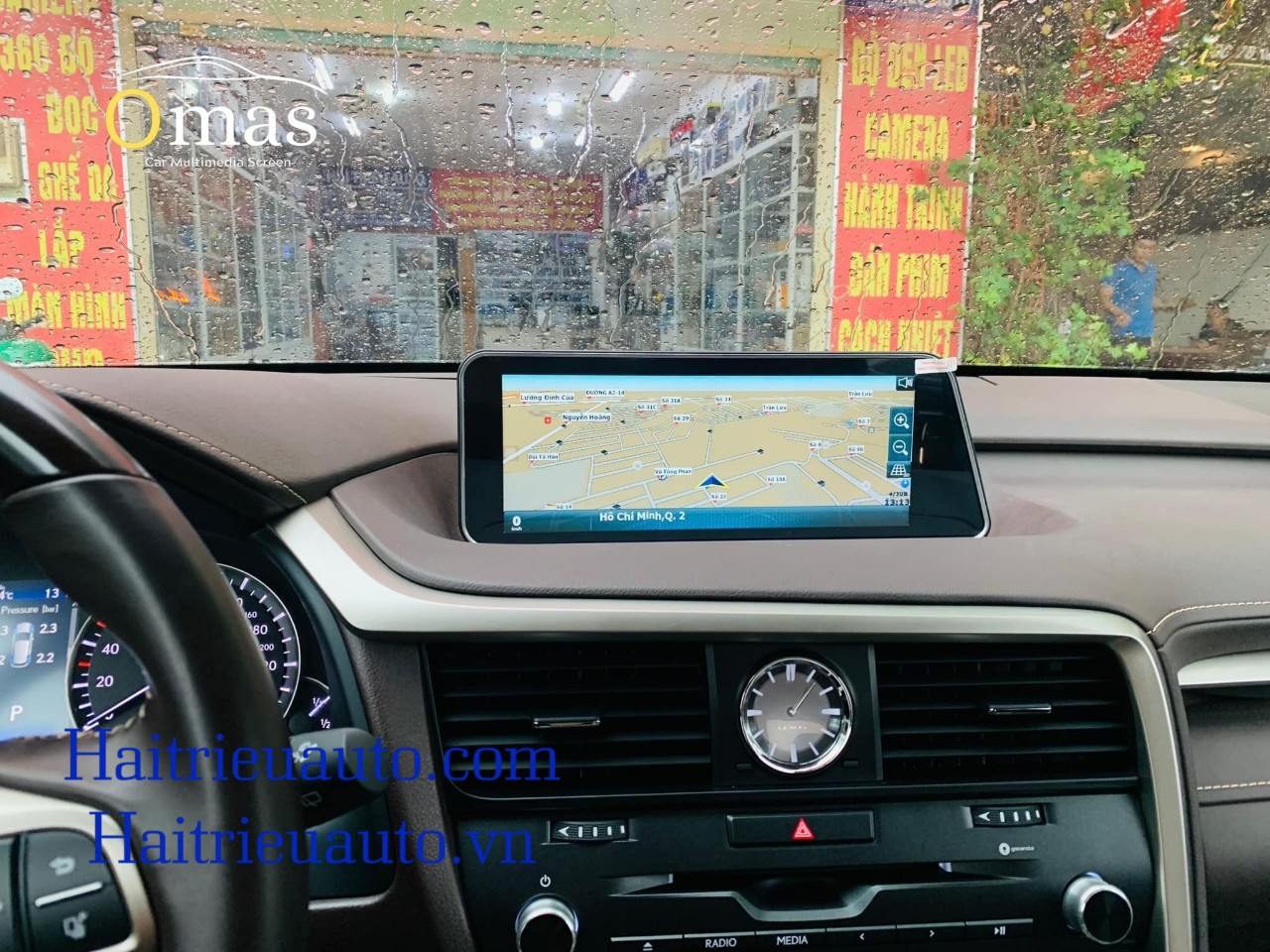 Màn hình android theo xe Lexus RX200 6 Image