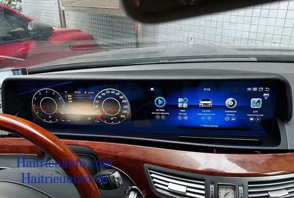 Màn hình android xe Mercedes S 2008 5 Image