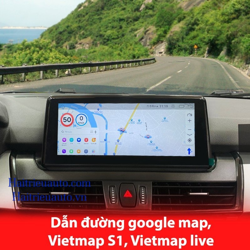 Màn hình android Omas 360 xe BMW 118 5 Image