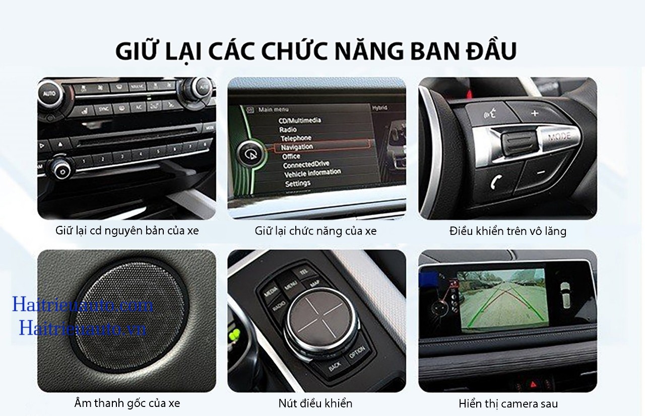 Màn hình android Omas Pro 360 xe BMW 118 7 Image