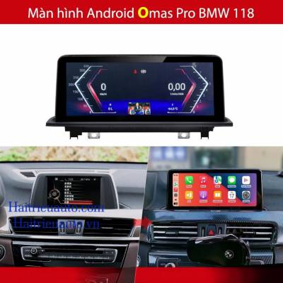 Màn hình android Omas xe BMW 118