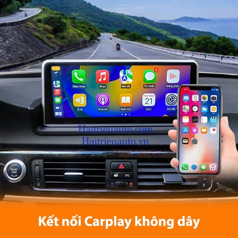 Màn hình android Omas 360 xe BMW E90 7 Image