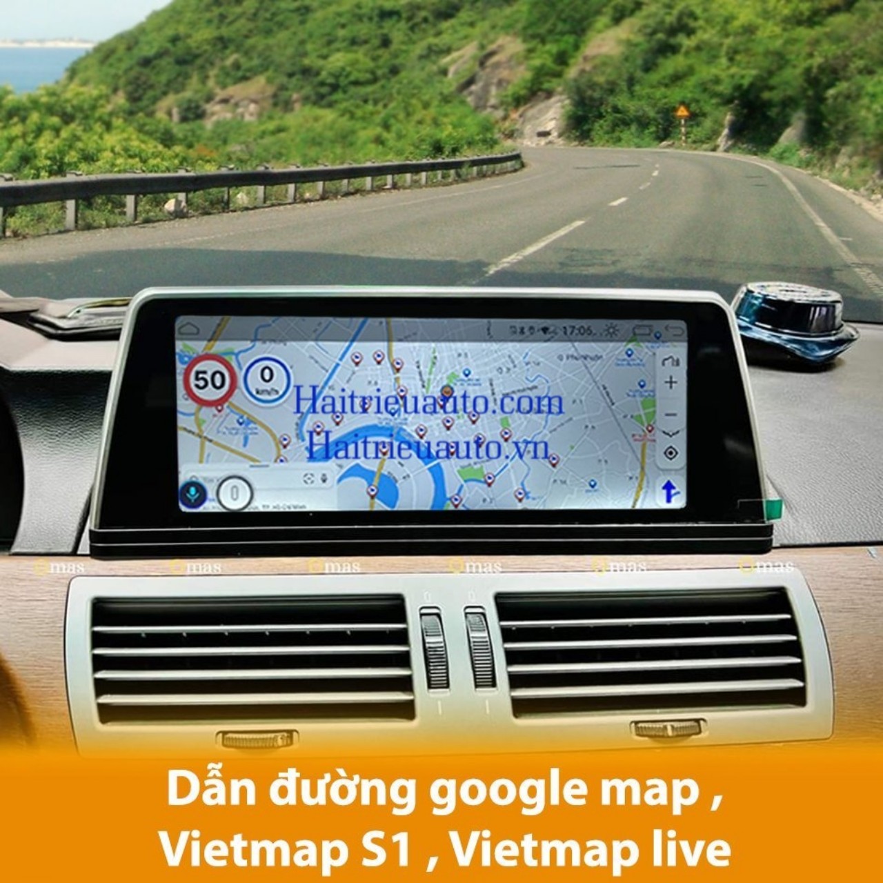 Màn hình android Omas 360 xe BMW E65 4 Image
