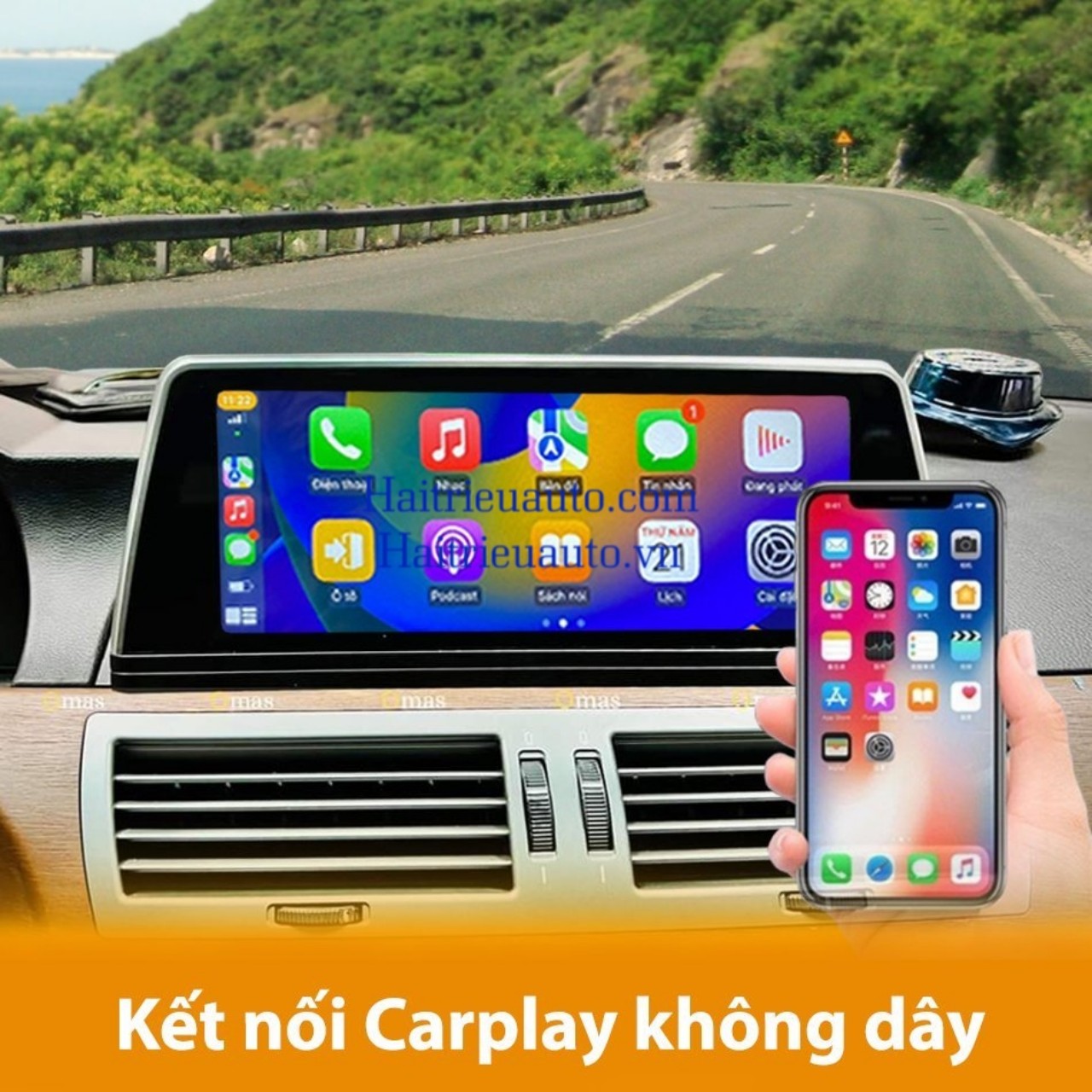Màn hình android Omas 360 xe BMW E65 7 Image