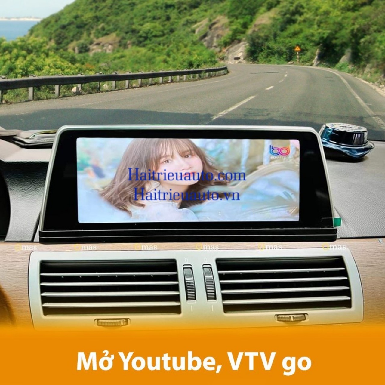Màn hình android Omas 360 xe BMW E65 8 Image