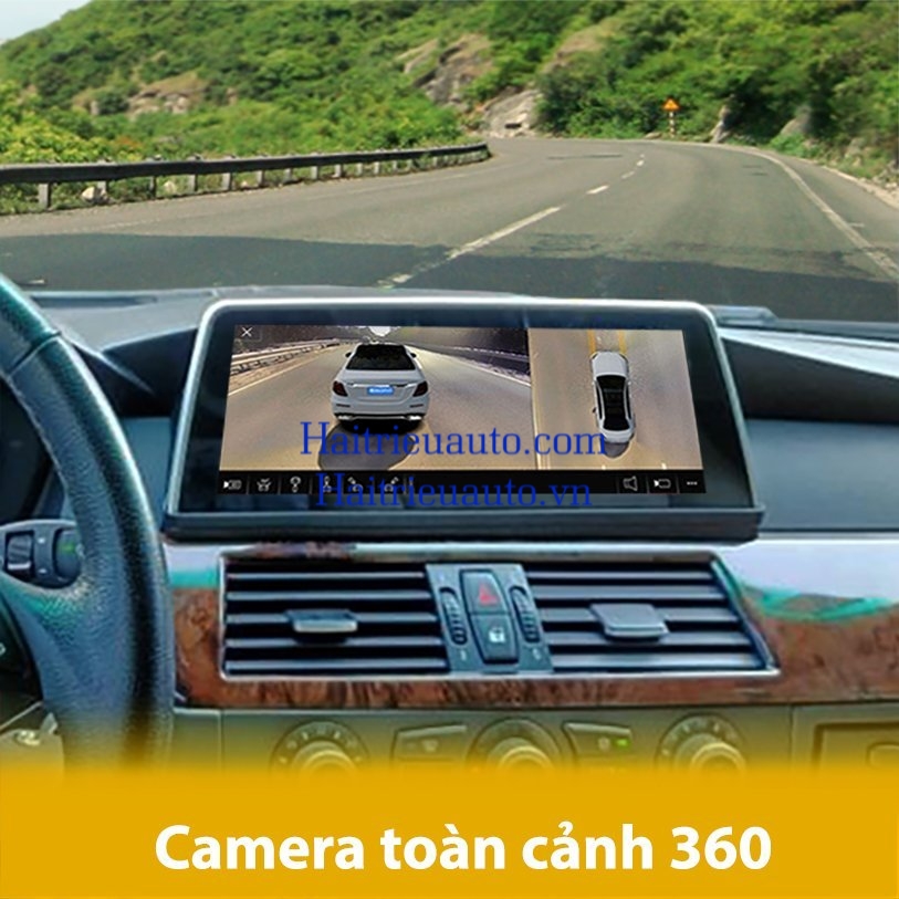 Màn hình android Omas Pro 360 12in xe BMW E60 3 Image