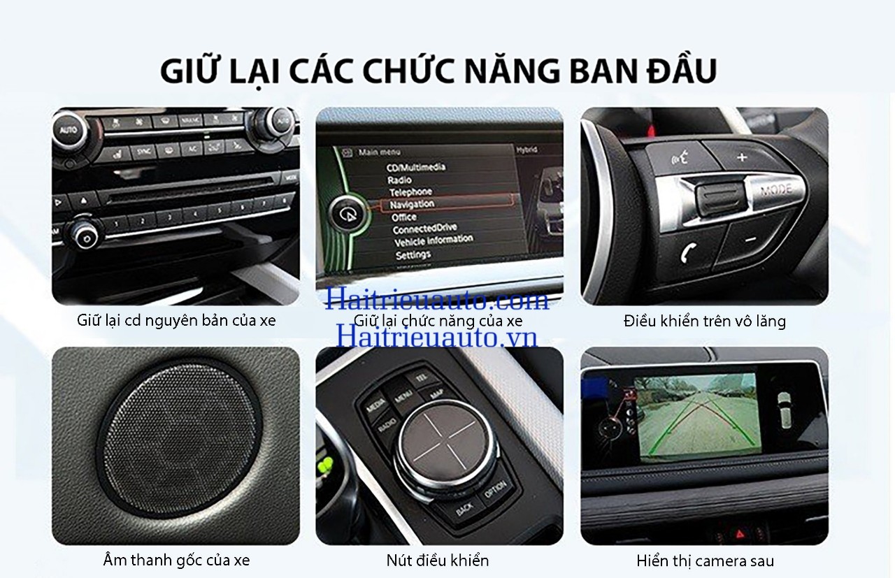 Màn hình android Omas 360 xe BMW 7series 5 Image