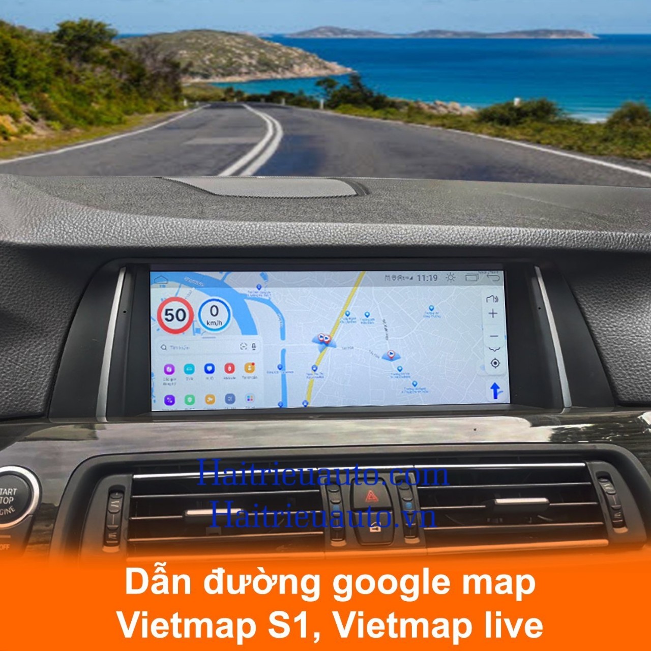 Màn hình android Omas 360 xe BMW 7series 7 Image