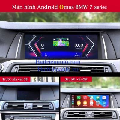 Màn hình android Omas Pro 360 xe BMW 218