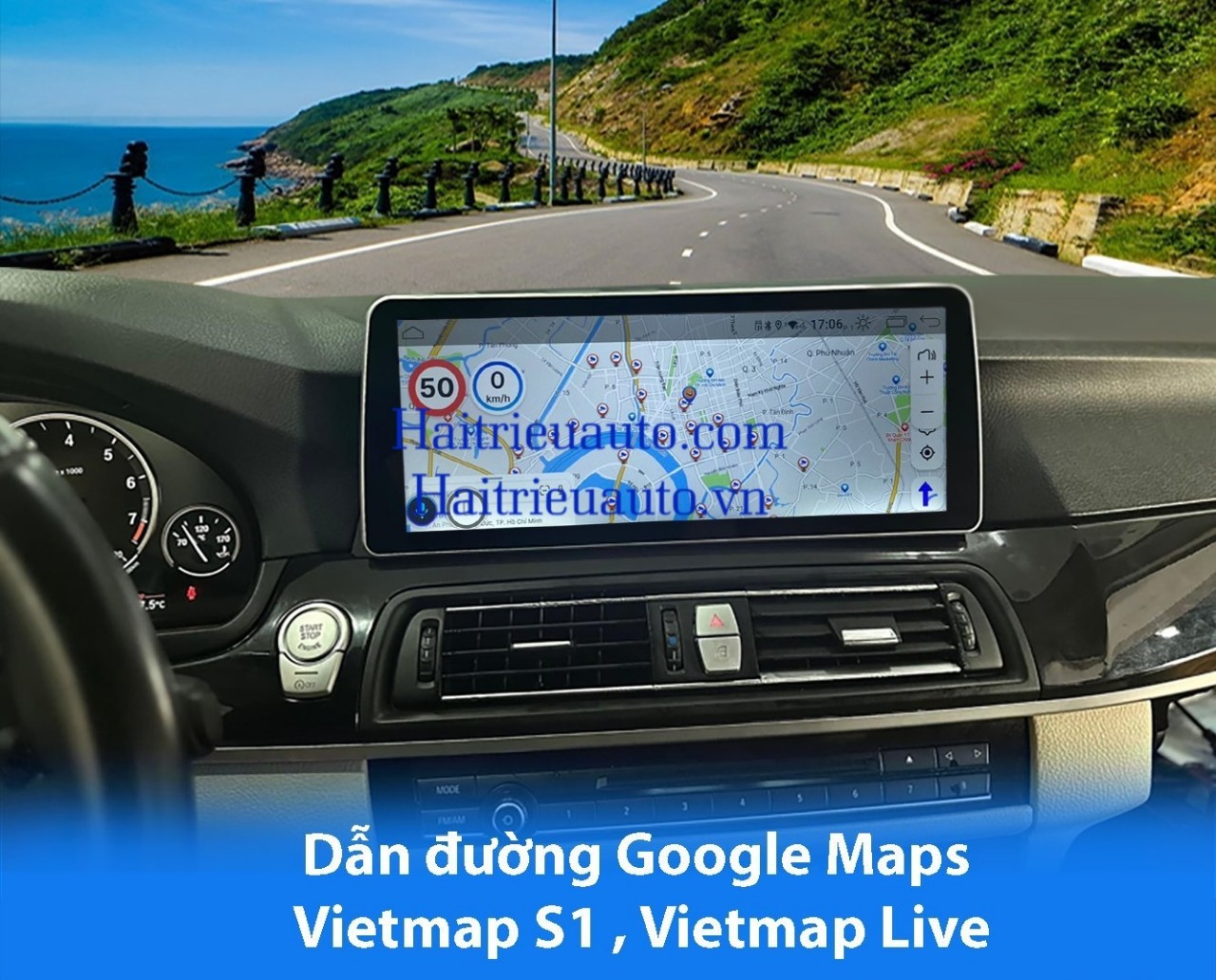 Màn hình android Omas 12in 360 xe BMW 7series 6 Image