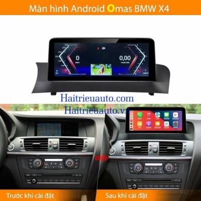 Màn hình android Omas 360 xe BMW X3