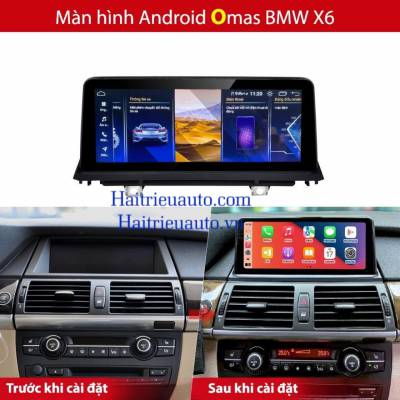 Màn hình android Omas 12 inch xe BMW 320