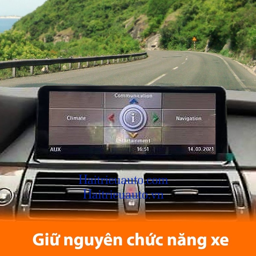 Màn hình android Omas 360 xe BMW X5 7 Image