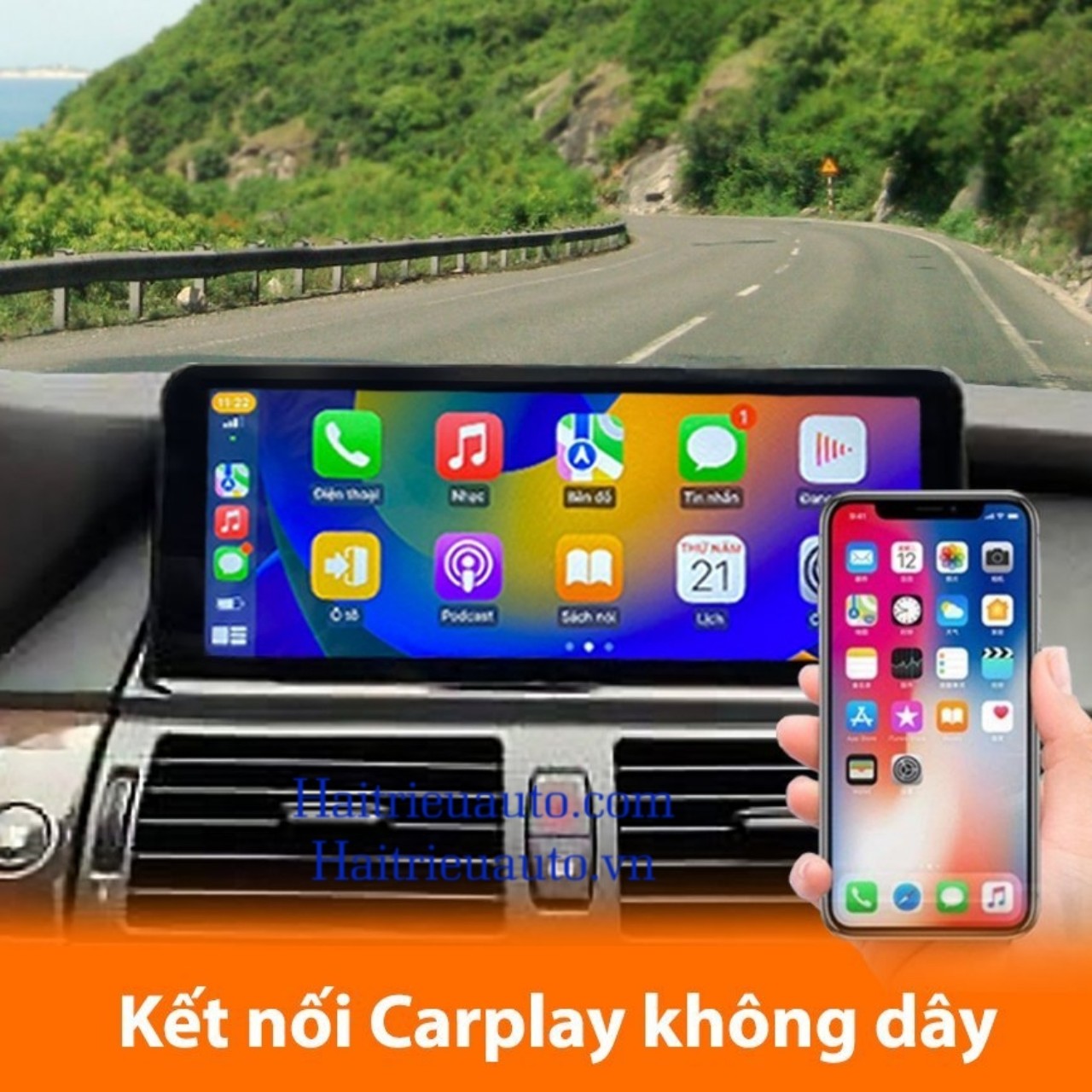 Màn hình android Omas xe BMW X6 7 Image