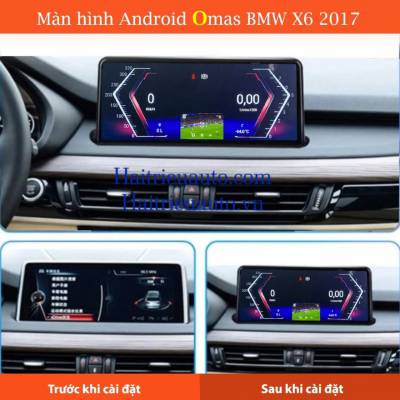 Màn hình android Omas 360 xe BMW X5 2017