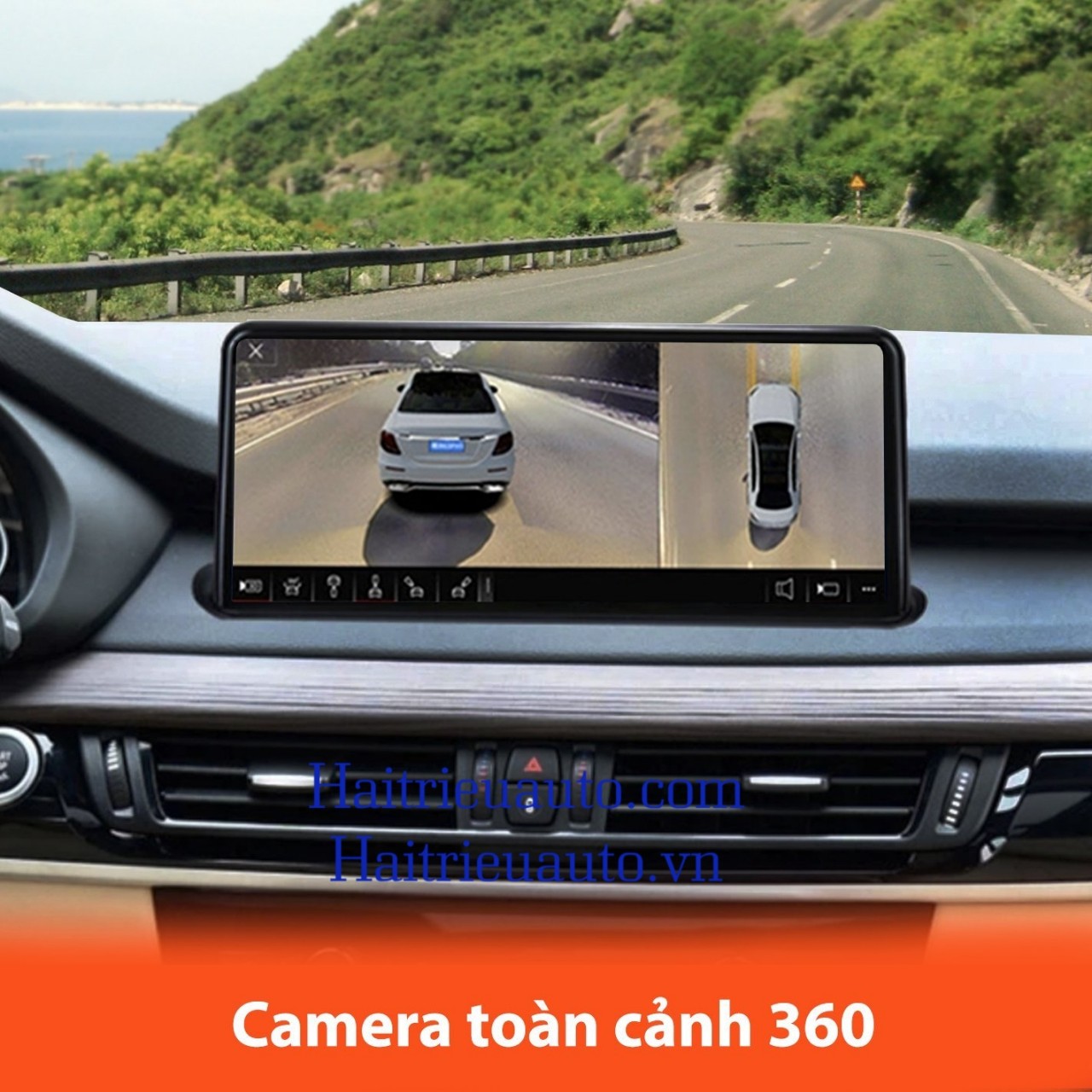 Màn hình android Omas 360 xe BMW X6 2017 8 Image