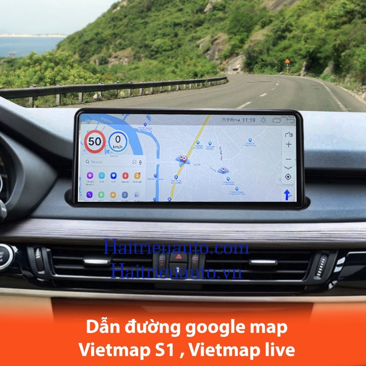 Màn hình android Omas 360 xe BMW X5 2017 10 Image