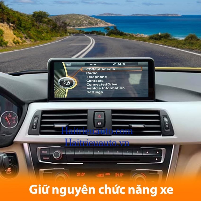 Màn hình android Omas Pro 12 inch xe BMW 320 7 Image