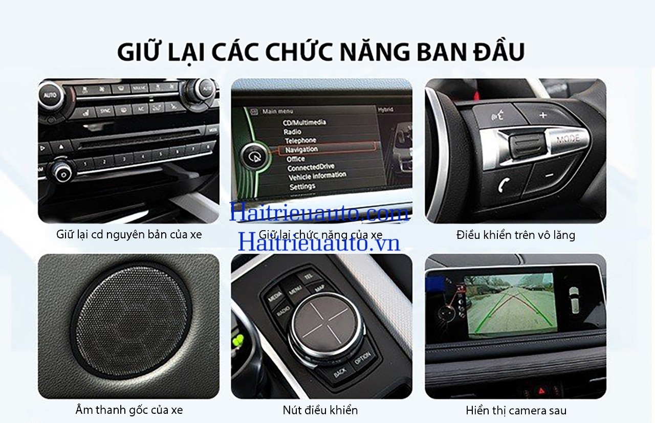 Màn hình android Omas 360 xe BMW 5 series 3 Image